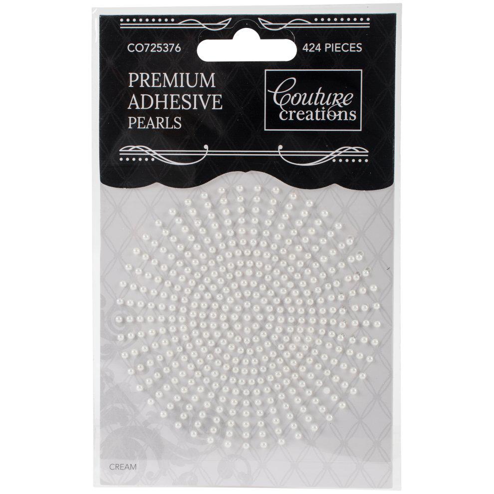 Couture Creations Self-Adhesive Pearls 2mm - Cream