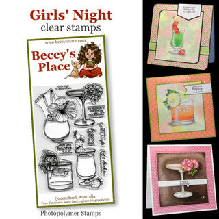 Beccy's Place Girl's Night Stamp Set