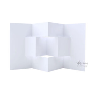 Mintay Basic Screen Card Base (5 Pack) - White