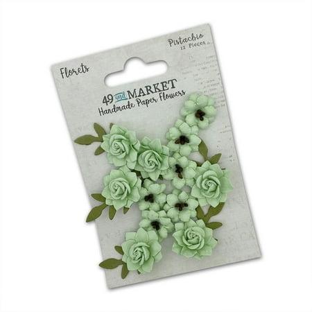 49 & Market Paper Florets - Pistachio