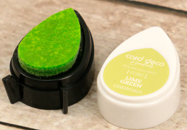 Card Deco Essentials Fade-Resistant Dye Ink Pad - Lime Green