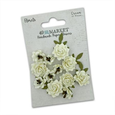 49 & Market Paper Florets - Cream