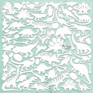 Mintay Chippies Dino 12"x12" Sheet