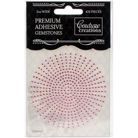Couture Creations Self-Adhesive Gemstones 2mm - Pink Lace