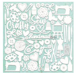 Mintay Chippies Craft 12"x12" Sheet