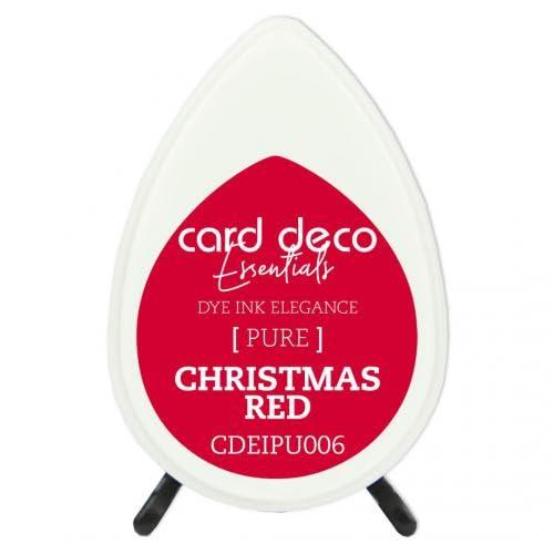 Card Deco Essentials Fade-Resistant Dye Ink Pad - Christmas Red