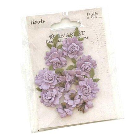 49 & Market Paper Florets - Thistle
