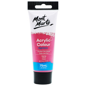 Mont Marte Acrylic Paint 75ml - Cerise