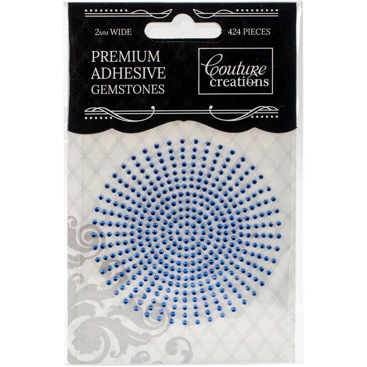 Couture Creations Self-Adhesive Gemstones 2mm - Azure