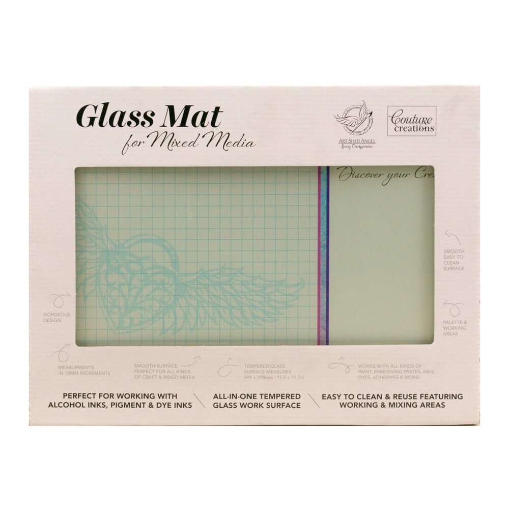 Couture Creations Glass Mat for Mixed Media
