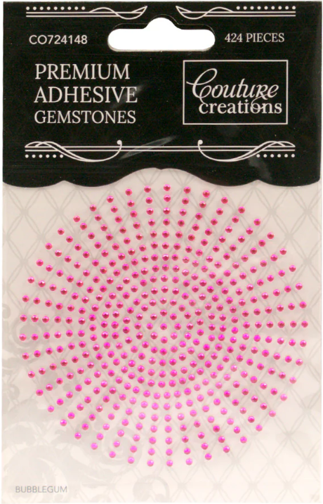 Couture Creations Self-Adhesive Gemstones 2mm - Bubblegum