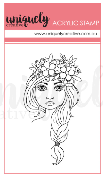 Uniquely Creative Violet Mark Making Mini Stamp