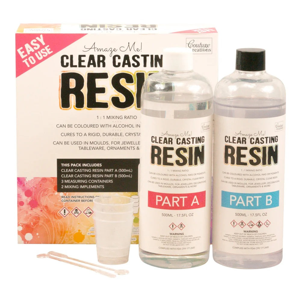 Couture Creations Clear Casting Resin Pack