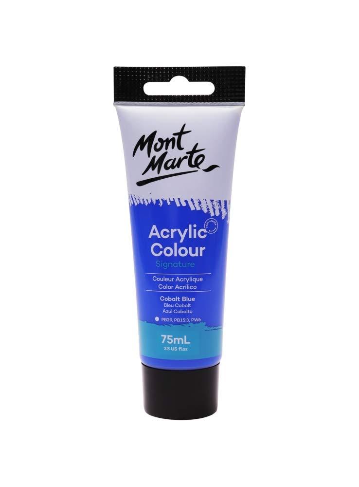 Mont Marte Acrylic Paint 75ml - Cobalt Blue