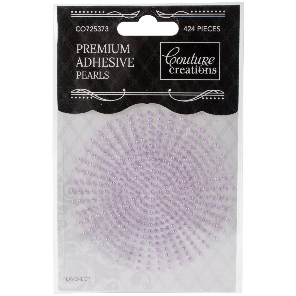 Couture Creations Self-Adhesive Pearls 2mm - Lavender