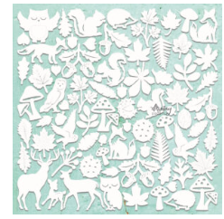 Mintay Chippies Autumn 12"x12" Sheet