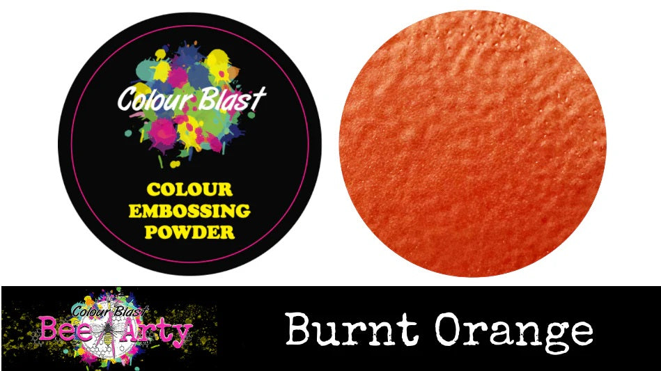 Colour Blast Colour Embossing Powder - Burnt Orange