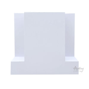 Mintay Basic Panel Card Base (5 Pack) - White