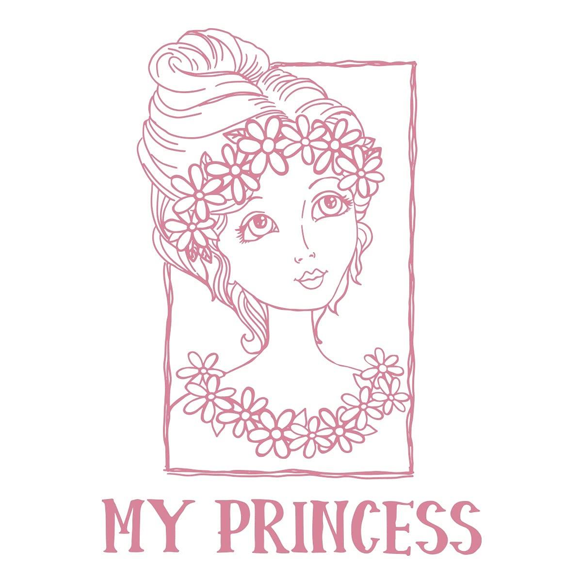 Couture Creations My Princess Portrait Stamp