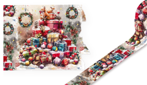 AALL & Create Washi Tape - Foxy Festivities # 112