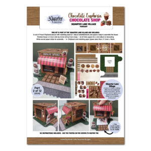 3 Quarter Designs Lane Village - Chocolate Shop (Part 2)