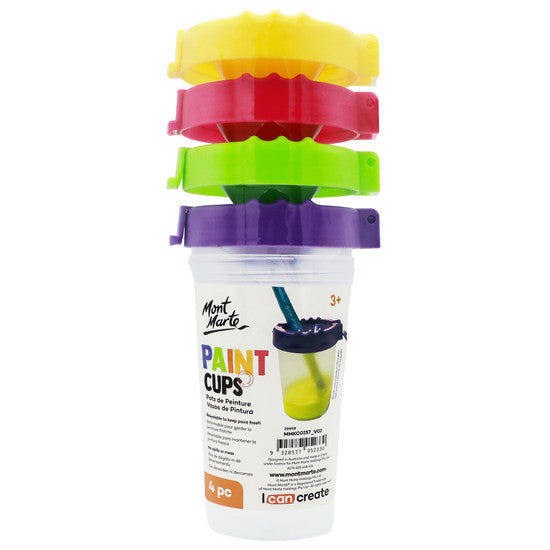 Mont Marte Paint Cups - Set of 4