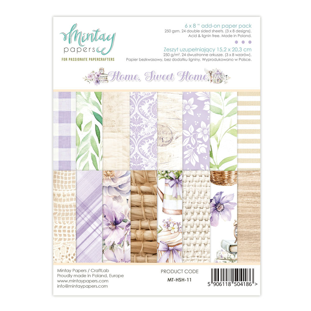 Mintay Home Sweet Home 6"x8" Paper Pad