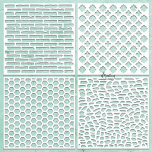 Mintay Chippies Patterns 1 12"x12" Sheet