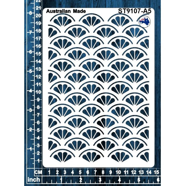 Scrapmatts Pattern Stencil ST9107-A5