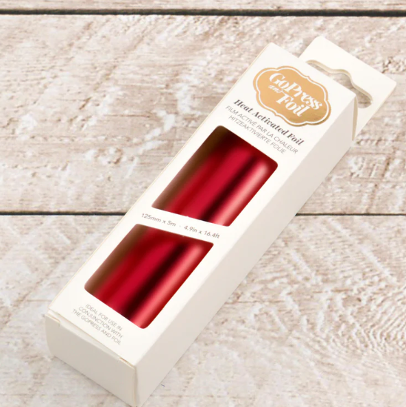 GoPress & Foil Me Foil - Red (Matte)