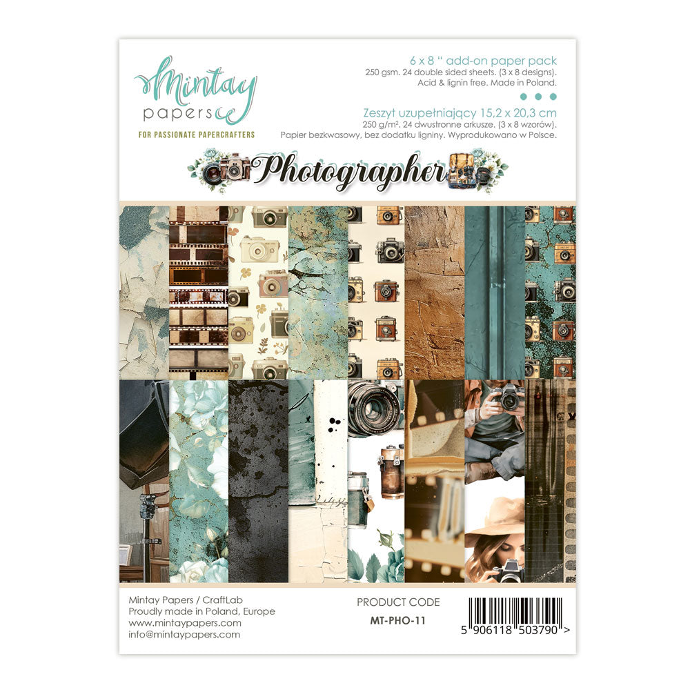 Mintay 6"x8" Add On Paper Pack - Photographer
