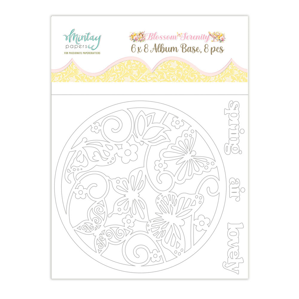 Mintay Blossom Serenity 6"x8" Album Base