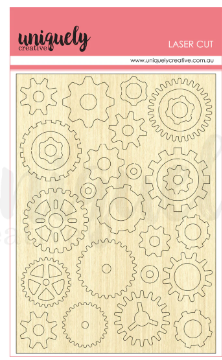 Uniquely Creative Cogs Wooden Laser Cuts