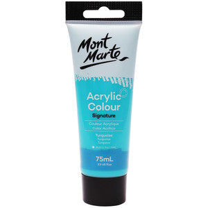 Mont Marte Acrylic Paint 75ml - Turquoise