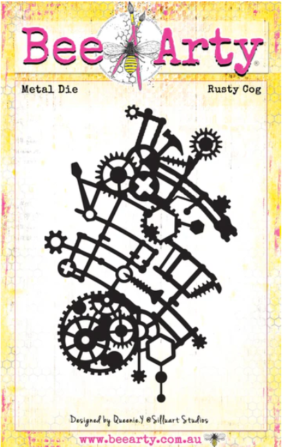 Bee Arty Metal Die - Rusty Cog