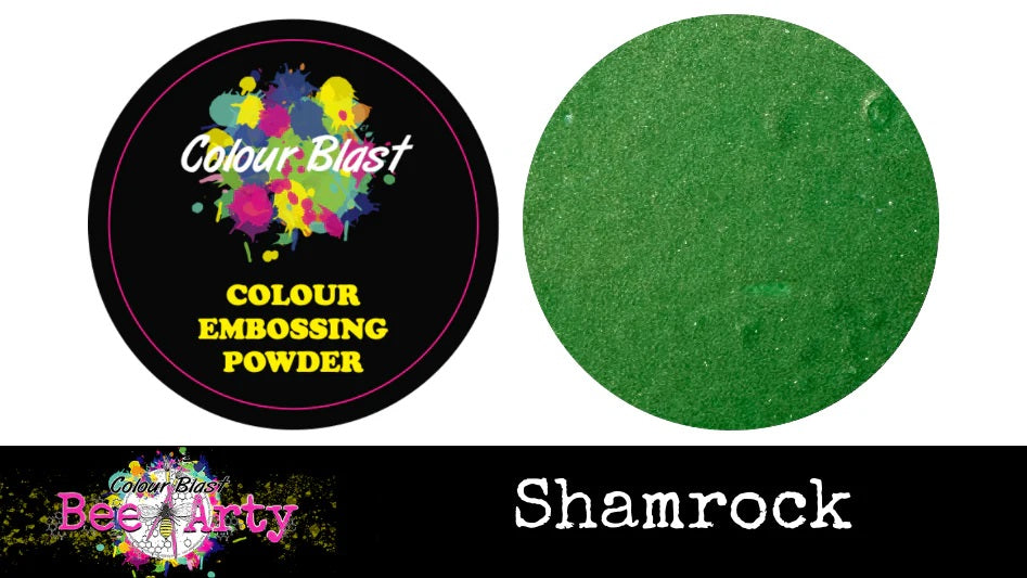 Colour Blast Colour Embossing Powder- Shamrock