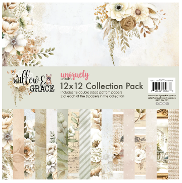 Uniquely Creative Willow and Grace 12"x12" Paper Collection