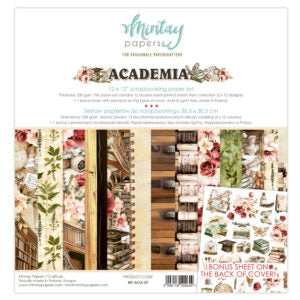 Mintay 12"x12" Academia Paper Collection Pack