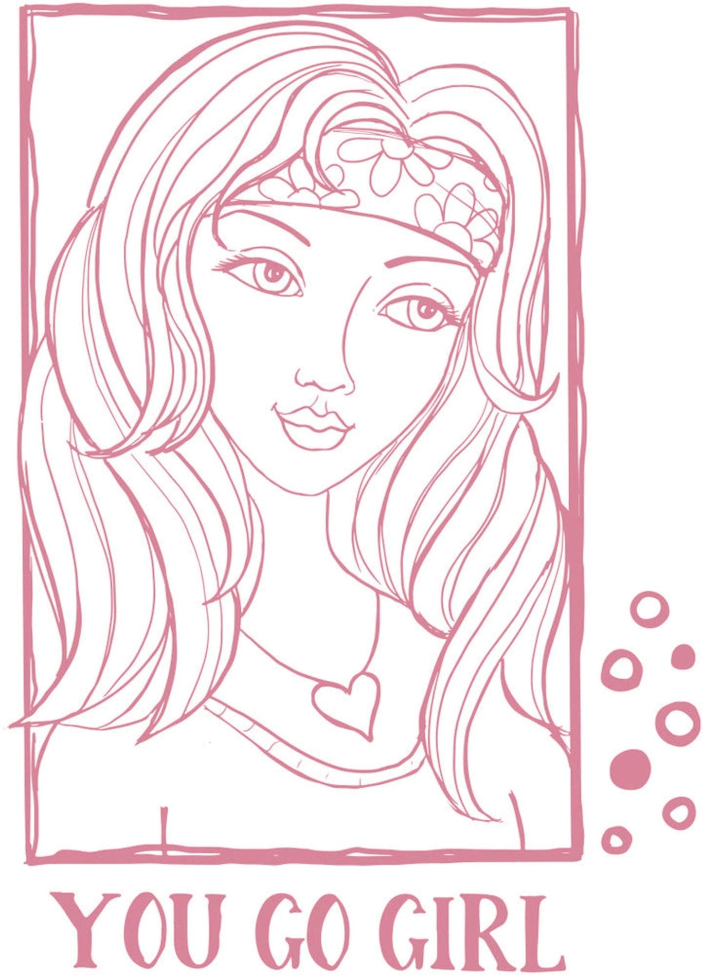 Couture Creations You Go Girl Stamp Set