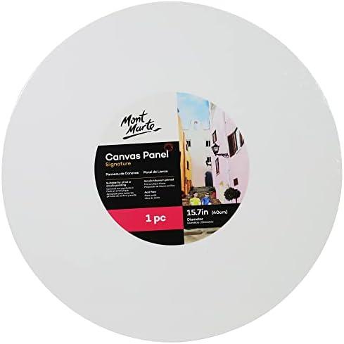 Mont Marte Canvas Panel Round 40cm