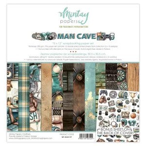 Mintay Man Cave 12"x12" Paper Collection Pack