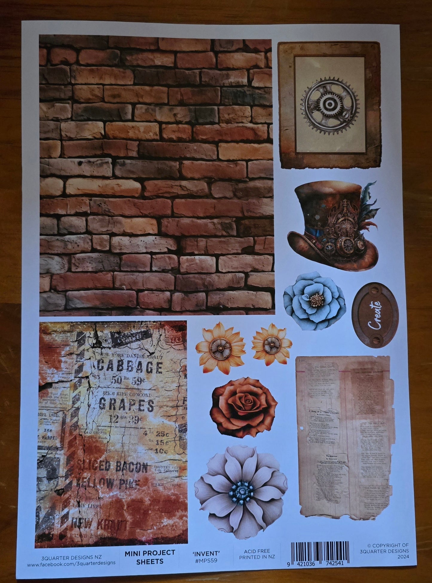 3 Quarter Designs Invention Age Mini Project Sheet