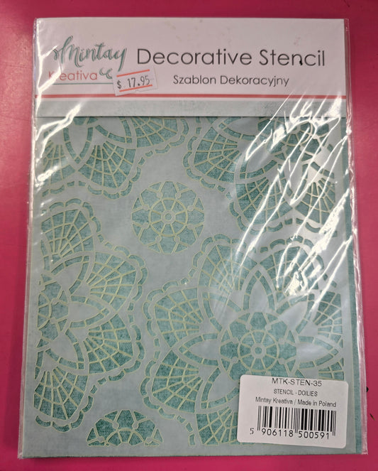 Mintay Decorative Stencil - Doilies