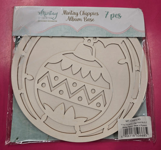 Mintay Xmas Bauble Album Base