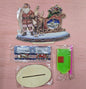 Santa & Sleigh Diamond Dot Tabletop Decoration Kit