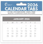 Couture Creations 2026 Calendar Tabs