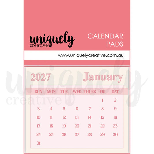 Uniquely Creative 2027 Calendar Tabs