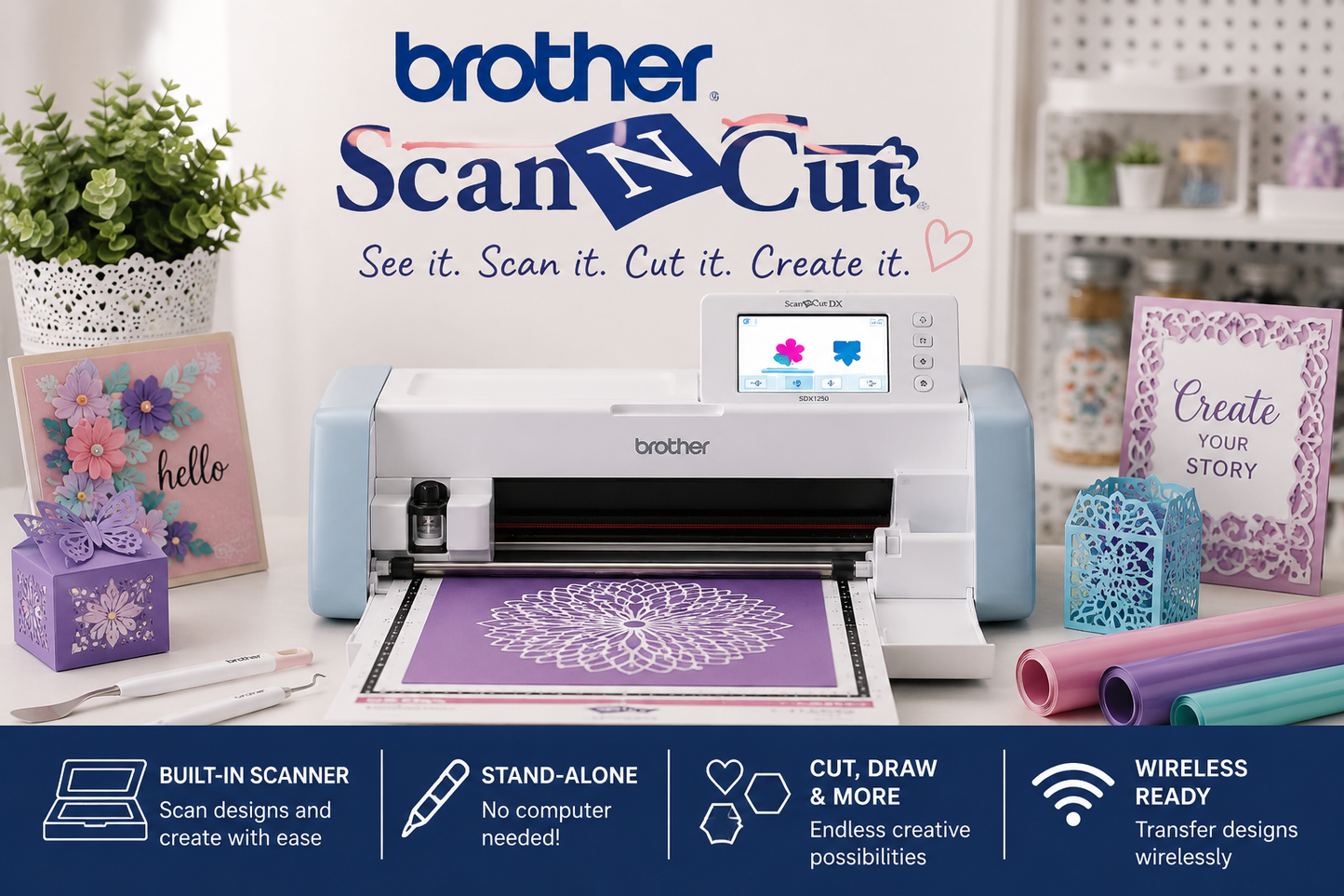 Brother Scan n Cut Complete 6 month Course