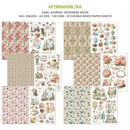 Ciao Bella Afternoon Tea Junk Journal & Ephemera Book