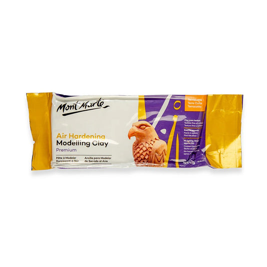 Mont Marte Air Hardening Modelling Clay Premium 250g - Terracotta